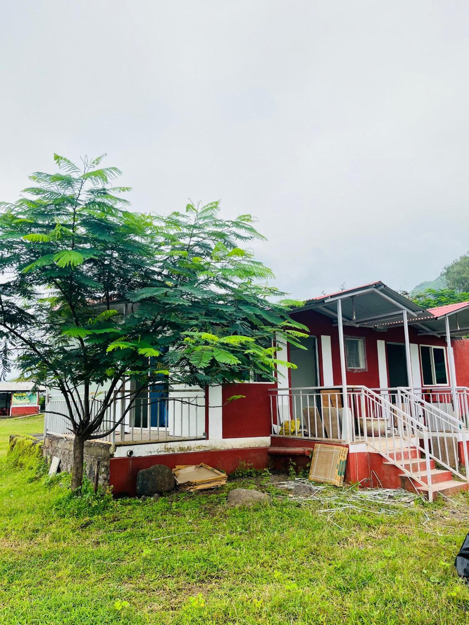 Hotel Mauli Agro Farm Dam View Resort Satara Bagian luar foto